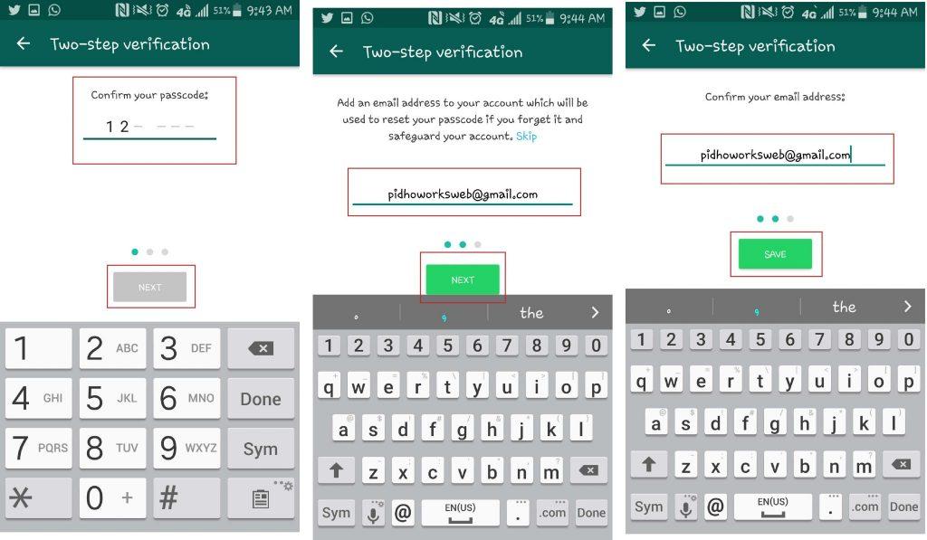 How to prevent someone from Hacking your Whatsapp using 2 step verification