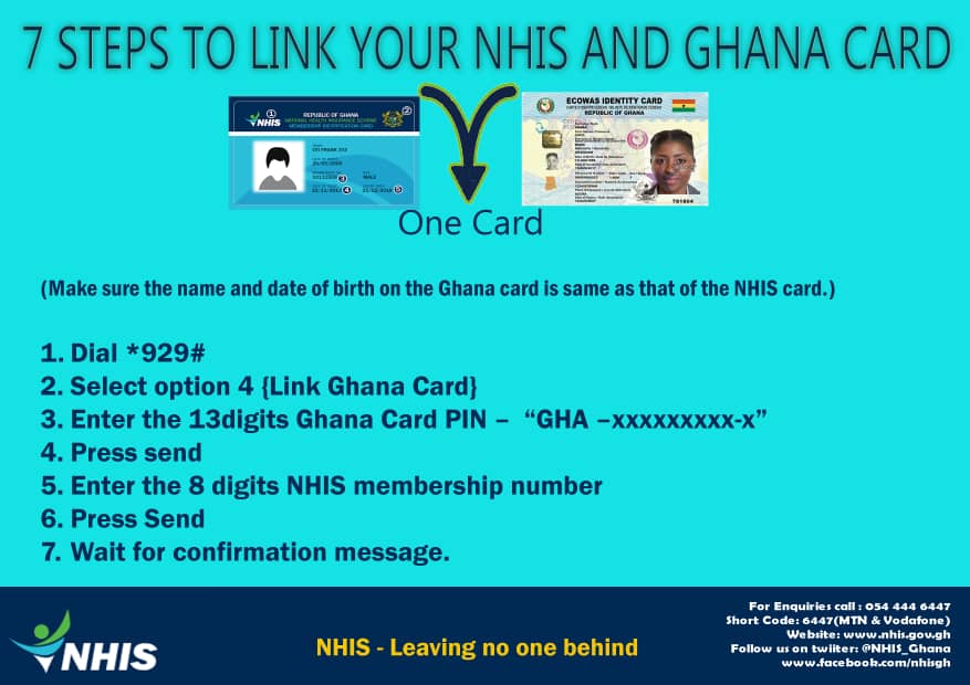How to link your NHIS to your Ghana Card