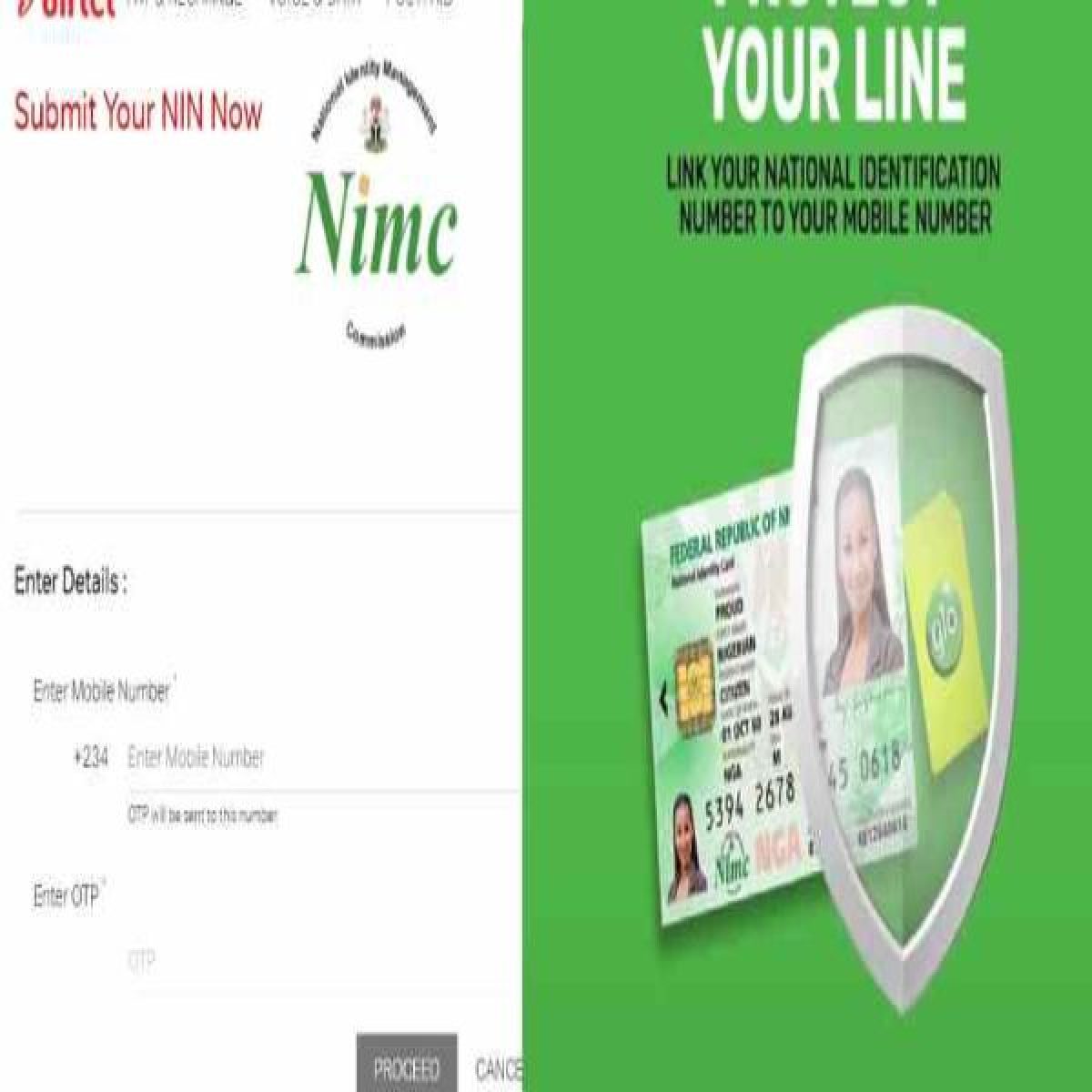 How To Register Your Nin To Your Mtn Glo 9mobile Airtel