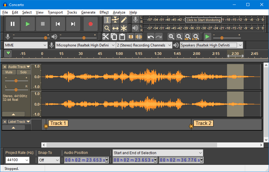 mp2 audio editor mac